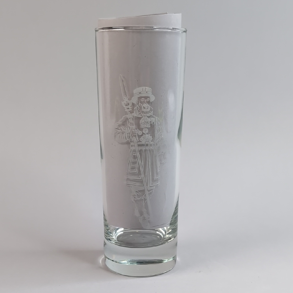 Beefeater Gin London Promotional Tall Tumbler High Ball Cocktail Glass